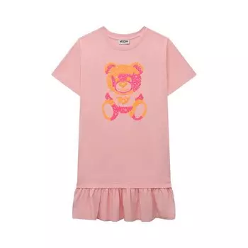 Хлопковое платье Moschino