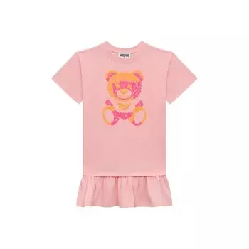 Хлопковое платье Moschino