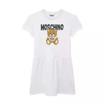 Хлопковое платье Moschino