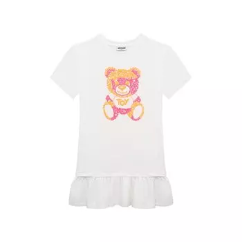 Хлопковое платье Moschino