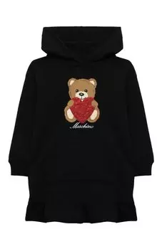 Хлопковое платье Moschino