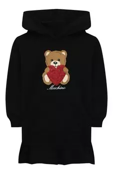 Хлопковое платье Moschino