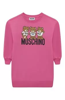 Хлопковое платье Moschino