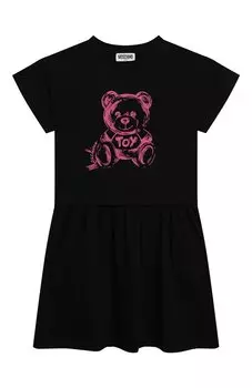 Хлопковое платье Moschino