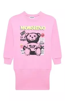 Хлопковое платье Moschino