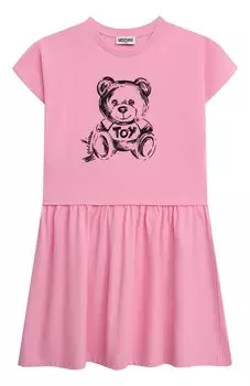 Хлопковое платье Moschino
