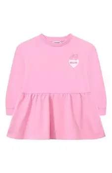 Хлопковое платье Moschino