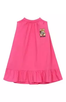 Хлопковое платье Moschino