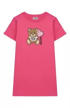 Хлопковое платье Moschino