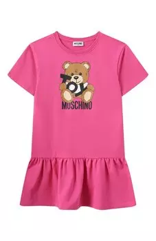 Хлопковое платье Moschino