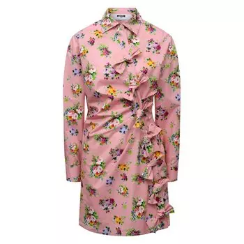 Хлопковое платье MSGM