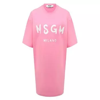 Хлопковое платье MSGM