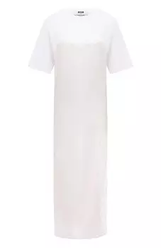 Хлопковое платье MSGM