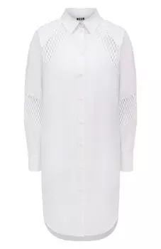 Хлопковое платье MSGM