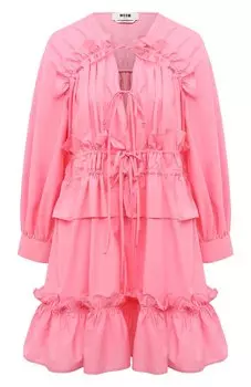 Хлопковое платье MSGM