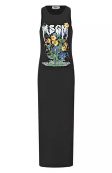 Хлопковое платье MSGM