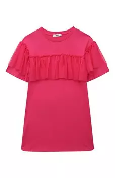 Хлопковое платье MSGM kids