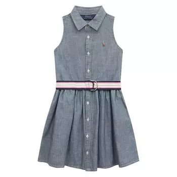 Хлопковое платье Polo Ralph Lauren