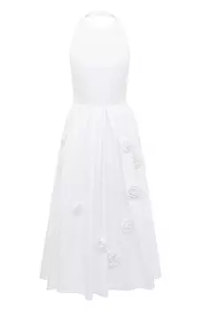 Хлопковое платье Prada
