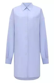 Хлопковое платье-рубашка Maison Margiela