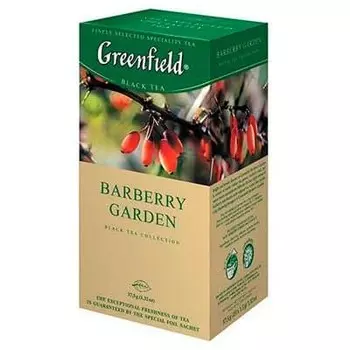 Чай Greenfield / Гринфилд Barberry Garden (25пак)