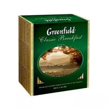 Чай Greenfield / Гринфилд Classic Breakfast (100пак)