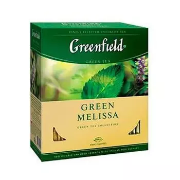 Чай Greenfield / Гринфилд Green Melissa (100пак)