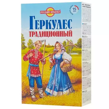 Хлопья овсяные Русский продукт Геркулес традиционный 500 гр