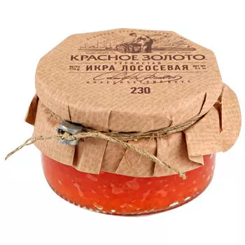 Икра форели Красное золото 230 гр