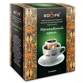 Drip Bag Coffee Ирландский крем молотый в фильтр-пакете 1уп. (8шт.)