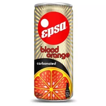 Epsa / Эпса напиток красный апельсин 0,33л газ ж/б. (4шт.)