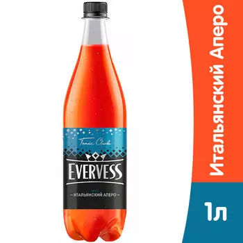 Evervess / Эвервес Аперо Тоник 1 литр, сильногазированный, пэт, 12 шт. в уп.