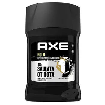 Дезодорант стик Axe Signature Gold против пятен на одежде мужской 50 мл