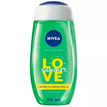 Гель для душа Nivea лемонграсс и масло 250 мл
