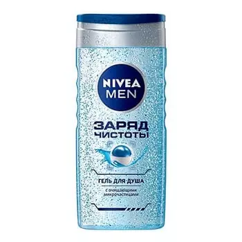 Гель для душа Nivea Заряд чистоты для мужчин 250 мл