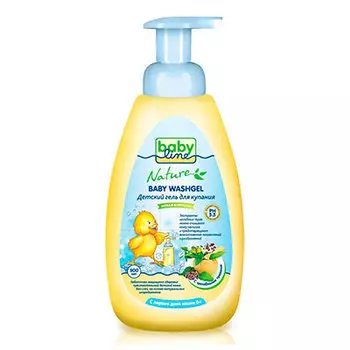 Гель для купания BabyLine Nature детский с целебными травами 500 мл