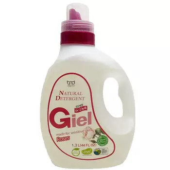 Гель для стирки B&D GIEL Super Power эко гель суперконцентрат для чувствительной кожи с ароматом розы 1,3 л