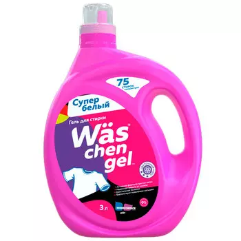 Гель для стирки More Choice Was chen gel White для белого белья 3 литра