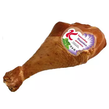 Голень индейки Краснобор варёно-копчёная 0,4-1,0 кг