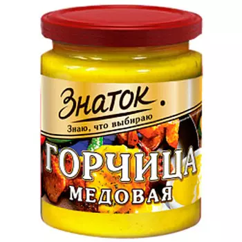 Горчица Медовая Знаток 170 гр