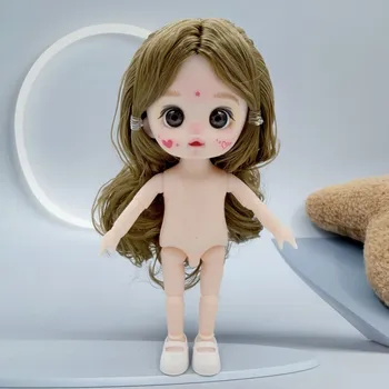 17 см Мини BJD Кукла Принцесса - 6 дюймов Тело куклы Naked Y27 Single body