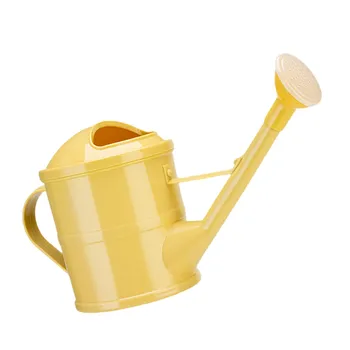 Large Capacity Gardening Watering Can With Interchangeable Spout Plastic Ergonomic Grip For Potted Plant Hanging Baskets зелёный