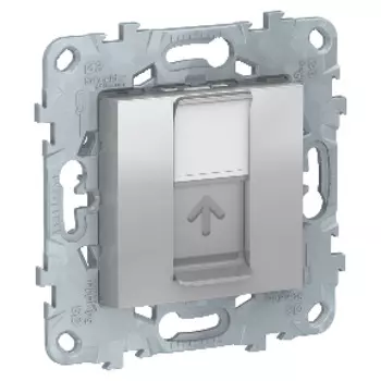 NU541544 Розетка компьютерная, RJ45, одиночная, кат. 6 UTP, Бежевый Schneider Electric