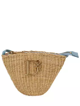 Сумка соломенная D2 Statement DSQUARED2