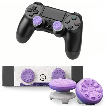 Накладки на большой палец для контроллера Sony PS5 PS4, удлинитель для джойстика FPS, чехол для геймпада Playstation 4, игровые аксессуары чёрный