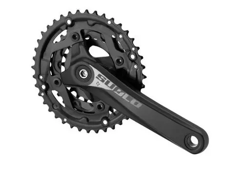 Система велосипедная Prowheel, MTB, 3х9 скоростей, 22-30-40T, 175 мм, черный, SUOLO-901