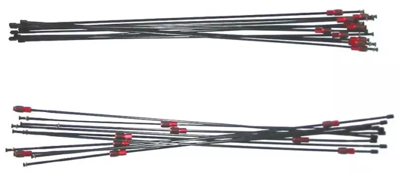 Спицы SHIMANO, комплект для WH-M975,переднего или заднего, 272ммX12шт и 274ммX12шт IWHSPOKE1EC1