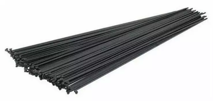 Спицы велосипедные CNSPOKE 28" черные нержавеющая сталь 2,0*288мм, 5-283576