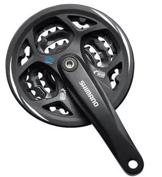 Система шатунов велосипедная Shimano Altus 21-24скорости 42/32/22 170мм AFCM311C222CL 2-2034