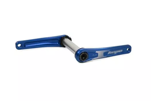 Система велосипедная HOPE EVO Crankset FAT, каретка 100 мм, без паука, вал 30 мм, шатун 175 мм, синий, HCEN10075B